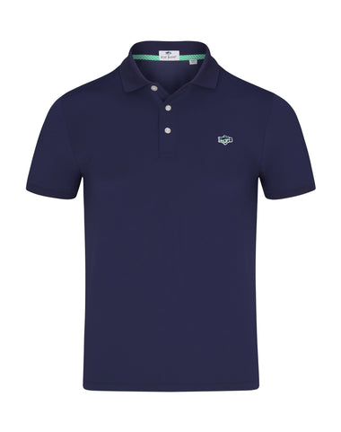 FAT BASS NAVY POLO SHIRT