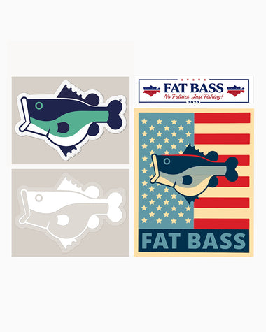 The Fat Bass LOGO LOVE 4 Pack - Fat Bass