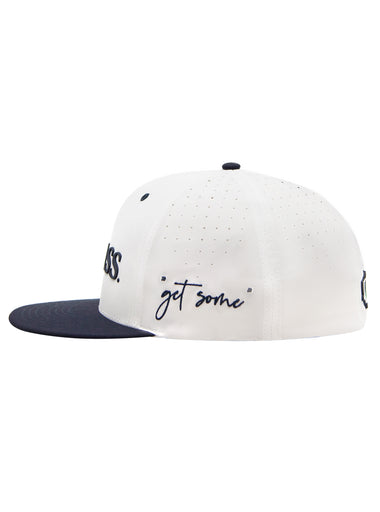 FAT BASS “ELITE” HAT - Navy & White - Fat Bass