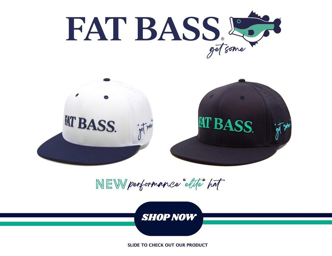 ⭐️⭐️NEW DROP⭐️⭐️ FAT BASS • elite / performance 🧢 ⭐️⭐️🎣🌎🏆⭐️⭐️