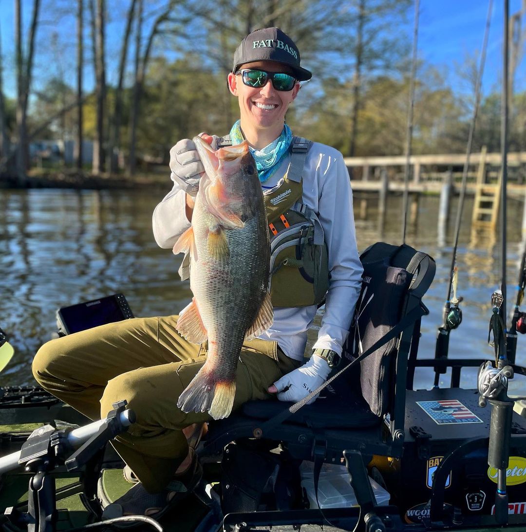 Fat Bass kayak fishing 