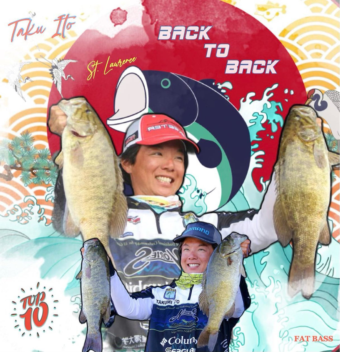 It’s official 2020, 2021, Back to Back top 10 finishes on the St. Lawrence River for Mr. Taku Ito!!!!